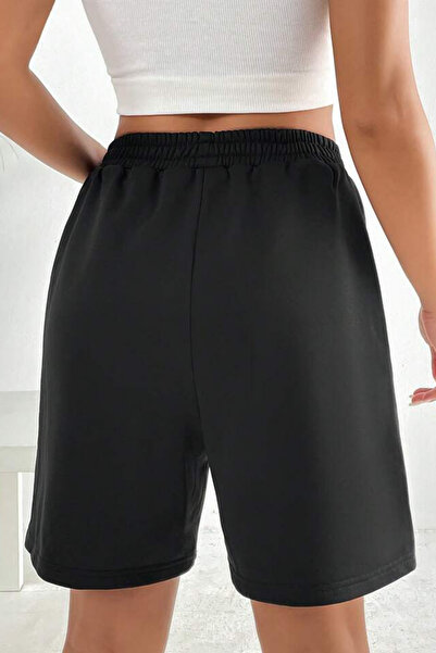 Superlife Women's Comfortable Fit Elastic Waist Pocket Printed Shorts SPR24SRK208