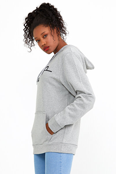 Superlife Γυναικείο λεπτό φούτερ με κουκούλα κανονική εφαρμογή Tokyo με στάμπα Spr22swk164