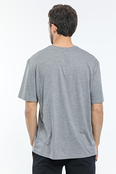 Superlife Men's Crew Neck Slim Fit Air Printed T-Shirt Spr21y23