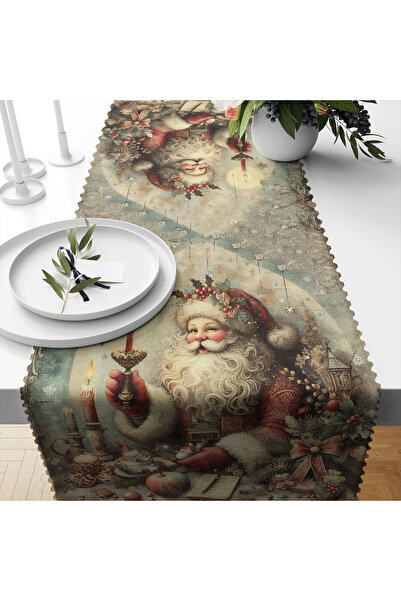 Ziu Home YR001 Μοντέλο Πρωτοχρονιάτικο δρομέα με χριστουγεννιάτικο σχέδιο