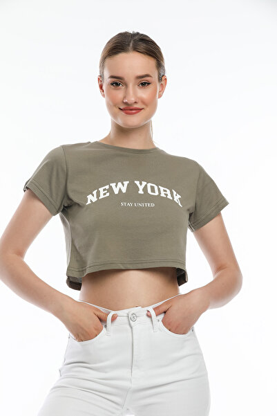Superlife Γυναικείο T-Shirt New York Printed Spr21y15