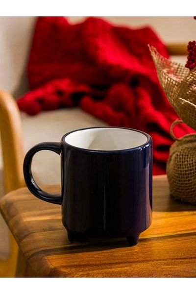 LC Waikiki Lcw Home Dark Green Bear Teddy Printed Ceramic Mug