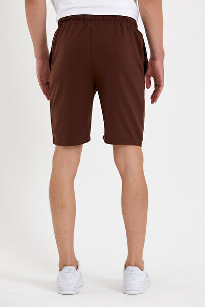 Superlife Ανδρικό σορτς με στάμπα Brooklyn με κανονική εφαρμογή Spr 208