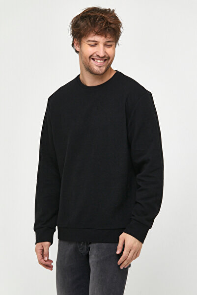 Superlife Ανδρικό φούτερ Superlife με λαιμόκοψη και κανονική εφαρμογή SPR 20K30