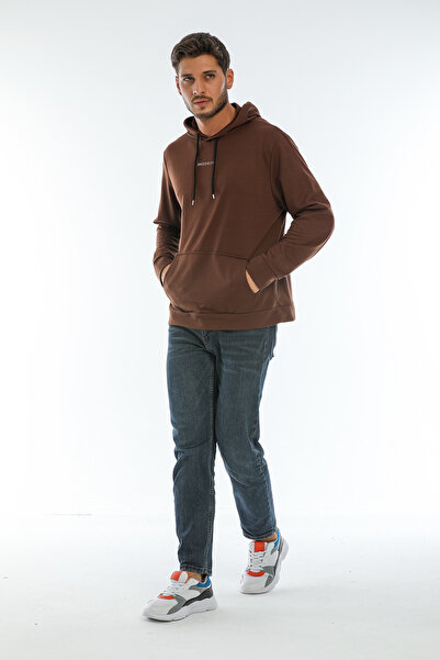 Superlife Superlife Мъжки тънък суичър с качулка Regular Fit Brooklyn Spr22sw161