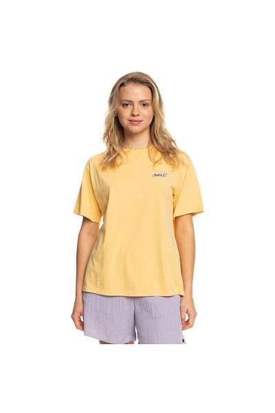 Roxy Moonlight Sun B J Women's Yellow T-Shirt