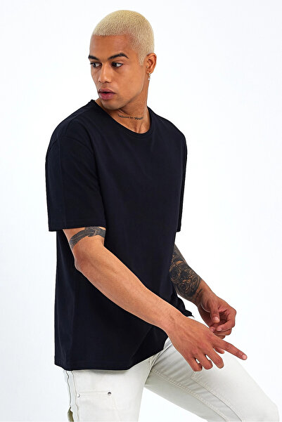 Superlife Men's Crew Neck Oversize Fit T-Shirt Spr21y30