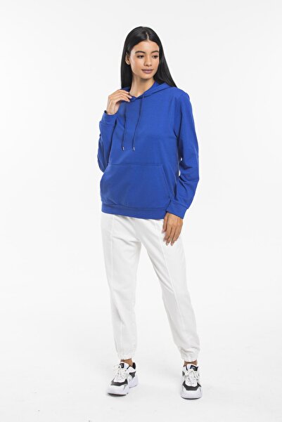 Superlife Superlife Γυναικεία φούτερ με κουκούλα Oversize Fit Thin Spr21k55