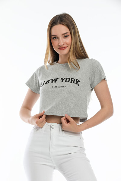 Superlife Γυναικείο T-Shirt New York Printed Spr21y15