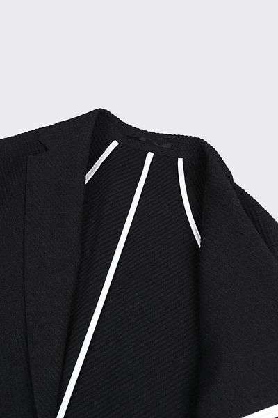 Kadir Büyükkaya Swallow Collar Men's Jacket-Kax5117S