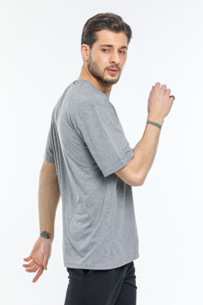 Superlife Men's Crew Neck Slim Fit Air Printed T-Shirt Spr21y23