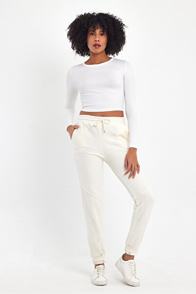 Superlife Γυναικεία φόρμα φόρμας Softtech Polar Sweat με άνετη εφαρμογή στο κάτω μέρος SPR24EA97