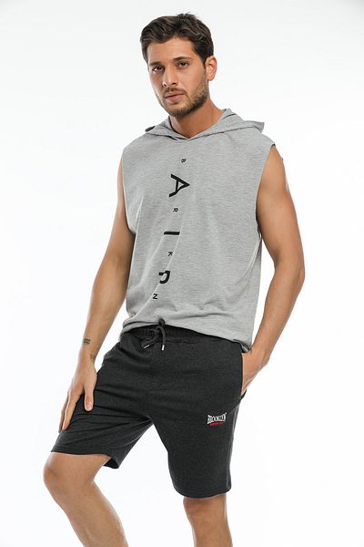 Superlife Ανδρικό σορτς Brooklyn Embroidered Regular Fit - Spr21y57
