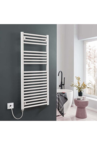 WEBER 400x1400 BEYAZ TERMOSTATLI ELEKTRİKLİ HAVLUPAN ISITICI RADYATÖR