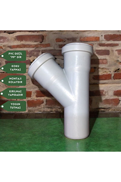 Melceat Spk 50'lik Lavabo Gider Çoğaltıcı 50 x 50 Çatal Kırılmaz Koku Yapmaz