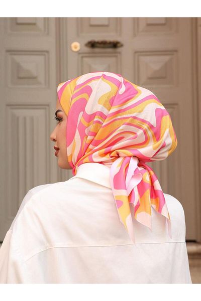 OykumBone Patterned Scarf Shawl
