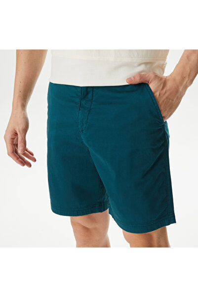 Nautica Erkek Yeşil Slim Fit Bermuda