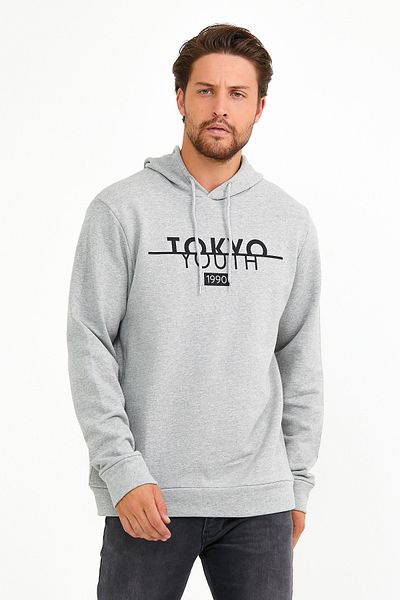 Superlife Ανδρικό φούτερ με κουκούλα Superlife Tokyo με στάμπα