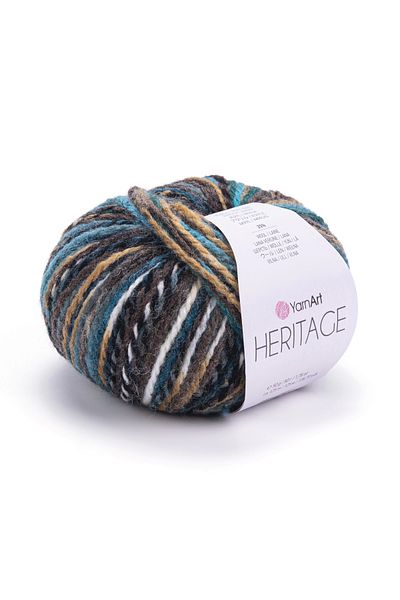 Yarnart Herıtage - Marbled Hand Knitting Yarn Marbled-337