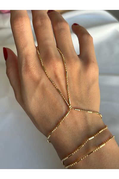 ringbox شاهمران - سلسلة بعصا ذهبية