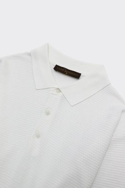 Kadir Büyükkaya Düğmeli Polo Yaka Kısa Kol Erkek T-Shirt