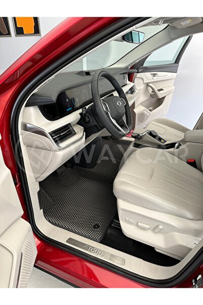 WAYCAR Togg T10X Oto Paspas ANTRASİT RENGİ + Bagaj Havuzu