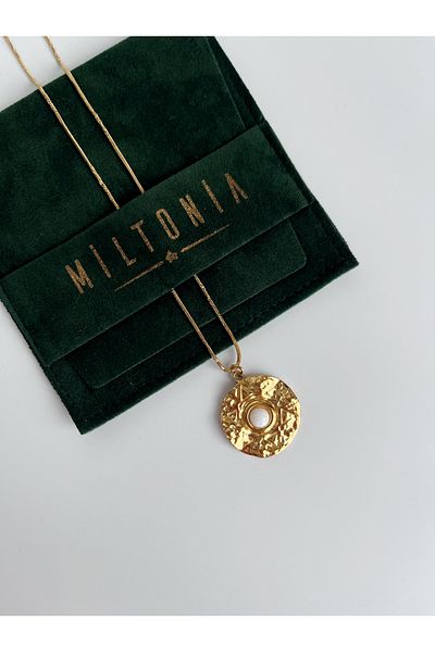 Miltonia Mystical Steel Necklace