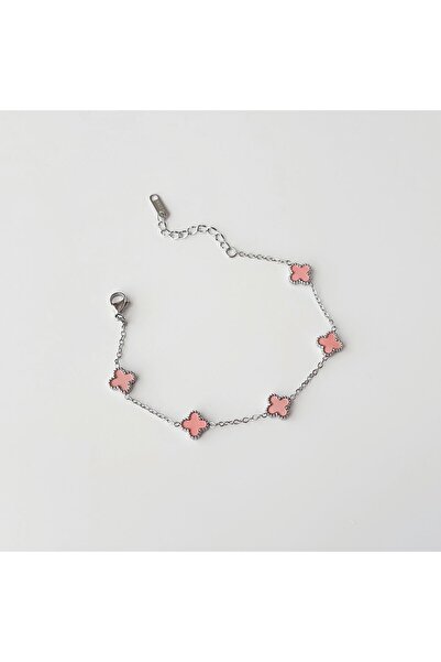 Boise Atelier Pink Cliff Gray Steel Bracelet |   Bracelet