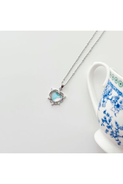 Boise Atelier Aurora Crisch Steel Necklace |   Steel Necklace