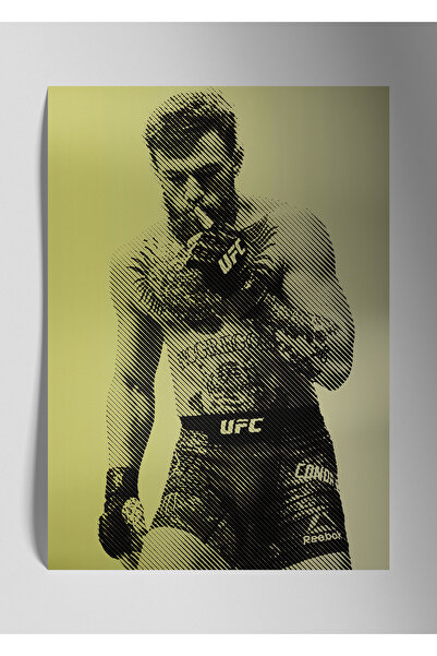 DekorHane Conor McGregor UFC - Metalna slika postera