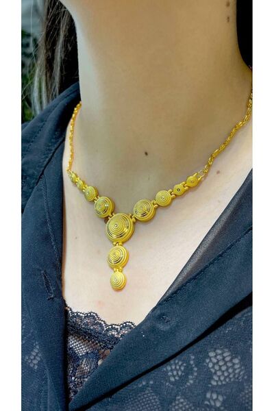 kuyumcu nurettin 10 gr Altın Parmak Izi 14 Ayar Kolye