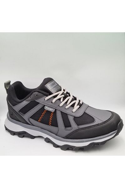 Jump 30518 Black Gray Anatomical Inner Taan Men's Outdoor Sports Shoes