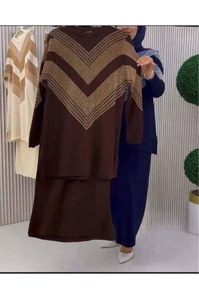 MODA Σέτ Τουνίκ Πλεκτής Φούστας