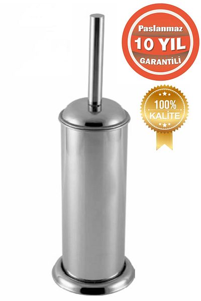 ÇELİK BANYO SS304 Стоманена овална четка за тоалетна и WC