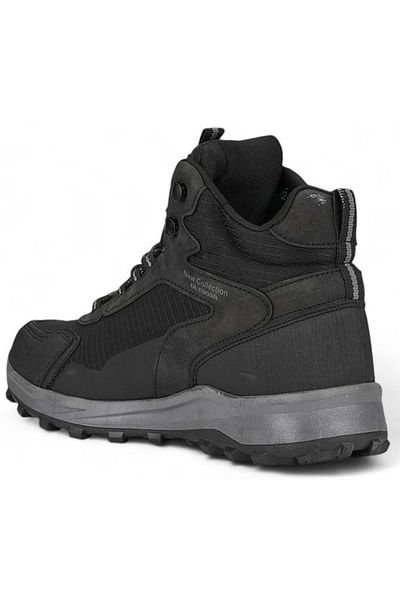 Kocamanlar Ayakkabı 1200 Model Orthopedic Trekking Ανδρικές Μπότες - ΜΑΥΡΟ