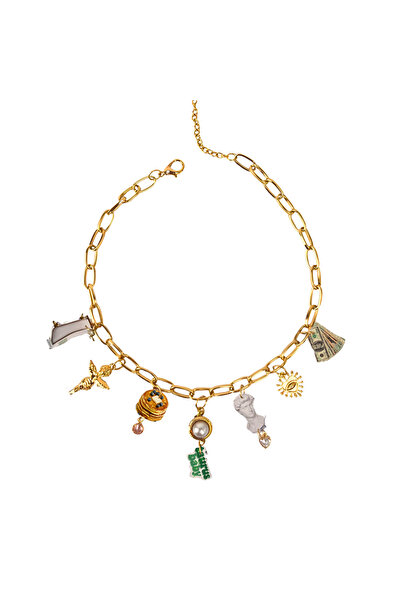 Boğa Burcu Charm Kolye