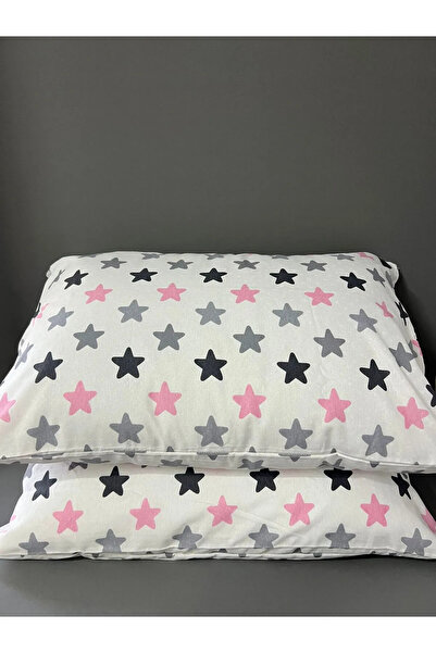 mihriban Pachet 2 Fete de Perna Cu Motiv Steaua Roz 50x70 Cm