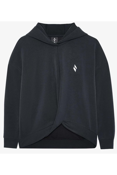 SKECHERS W Soft Touch Hoodie Sweatshirt S242151 Kadın Sweatshirt SİYAH