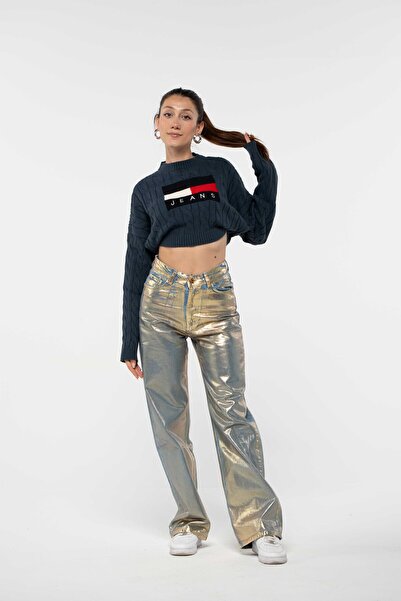 Marka Varaklı Kot Pantolon