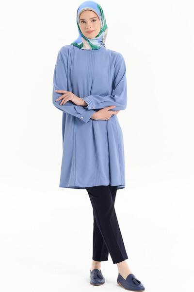 Tuğba Yüksek Bel Basic Pantolon - Lacivert