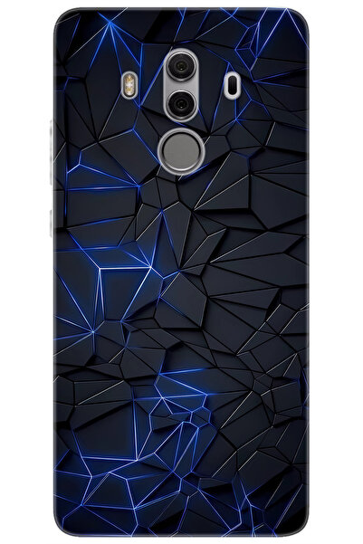 Ceppare Huawei Mate 10 Pro (BLA-L09/L29) Uyumlu Kılıf Silikon Prizmatik Tasar...