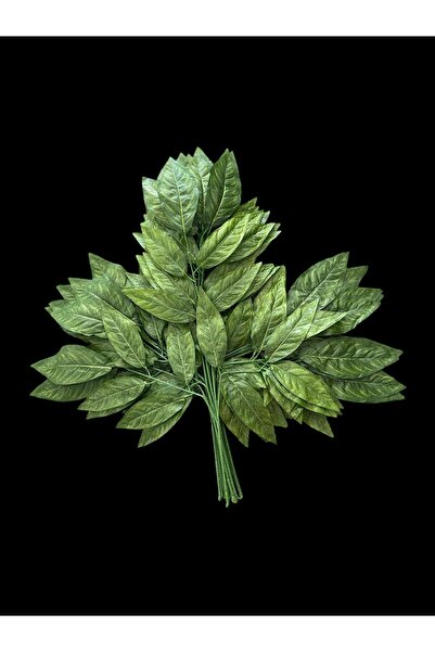 DDTREND 12 Pcs Wet 3 Branch Walnut Leaf Vertical Garden Arrangement