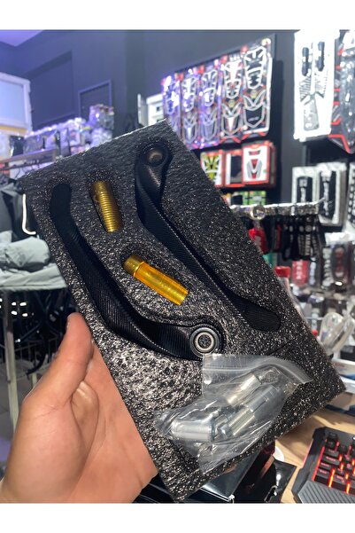 Motomodifiye Manet Koruma Üniversal Her Motora Uyumlu Gold