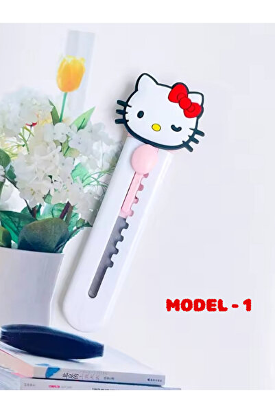 Sitarem Sanal İnternet Mağazacılığı Hello Kitty Maket Bıçağı Siyah-Kırmızı Ku...
