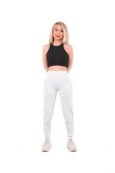 YMA TRİKO Women's Classic Plain Cotton Knitwear Tights