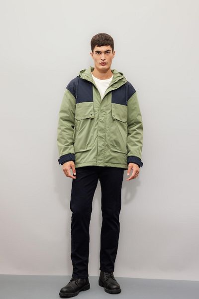 DeFacto Regular Fit Hooded Zip Pocket Coat C7435Ax24Au