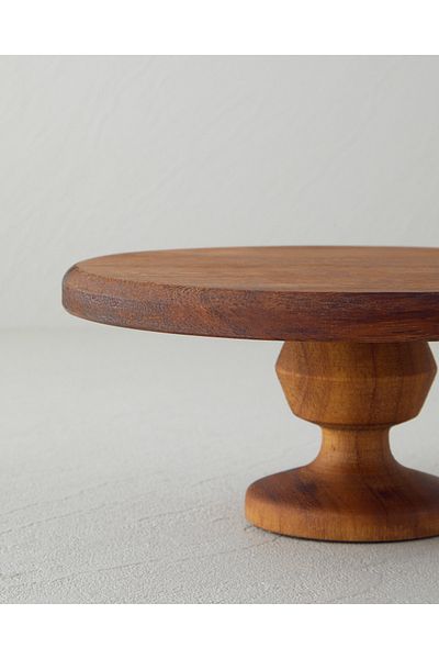 English Home Brown Rustic Iroco Presentation Holder - 19X9Cm