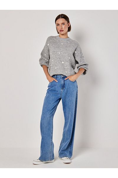 Apricot Bestickter Pullover