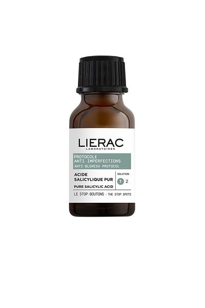 Lierac Anti Imperfection Protocol Stoppt Pickel, Reine Salicylsäure, Lierac 15 ml