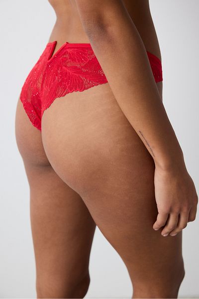 Penti Freya V Back Red Brazilian Panties